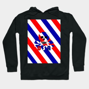 SKULL And Bones American Fourth Of July Hoodie